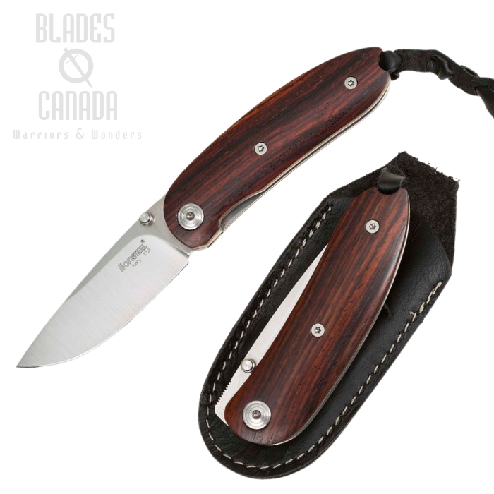 Lion Steel 8210 ST Mini Folding Knife, D2 Steel, Santos Wood, 8210 ST